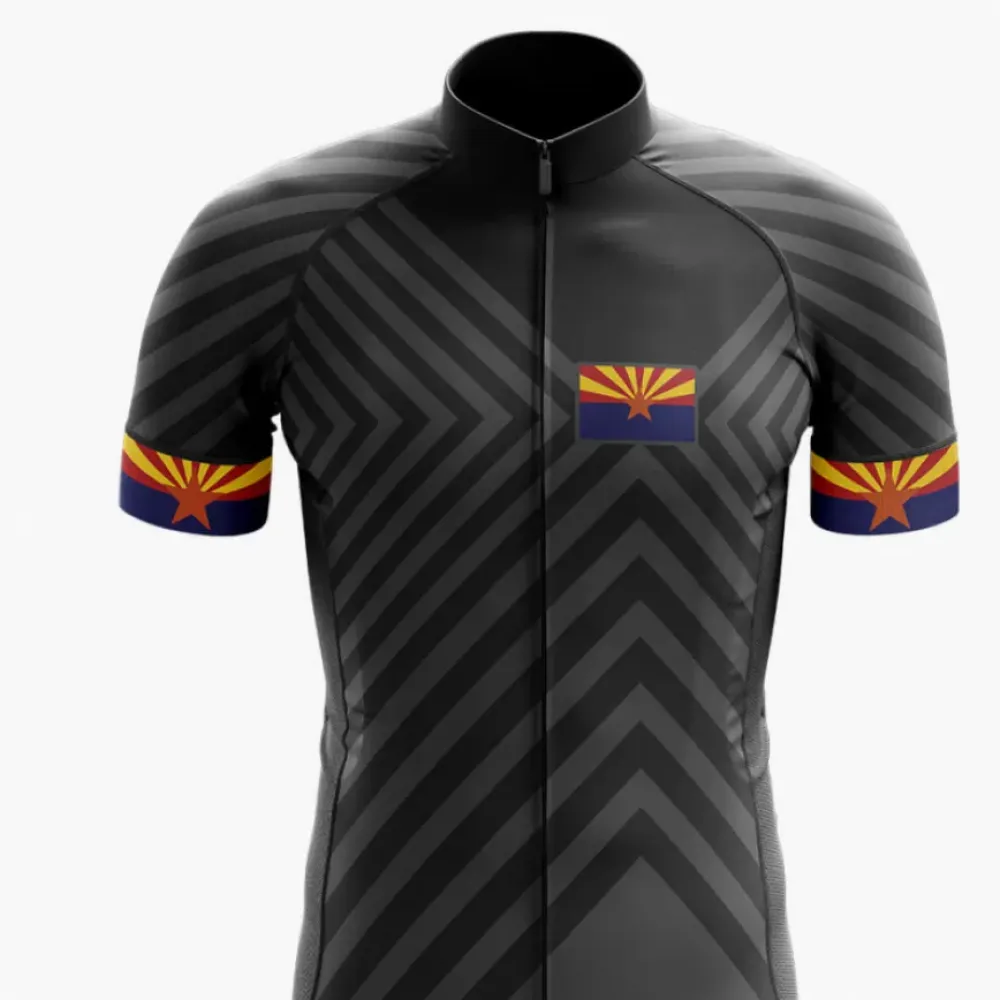 Arizona V13 Black Cycling Jersey //