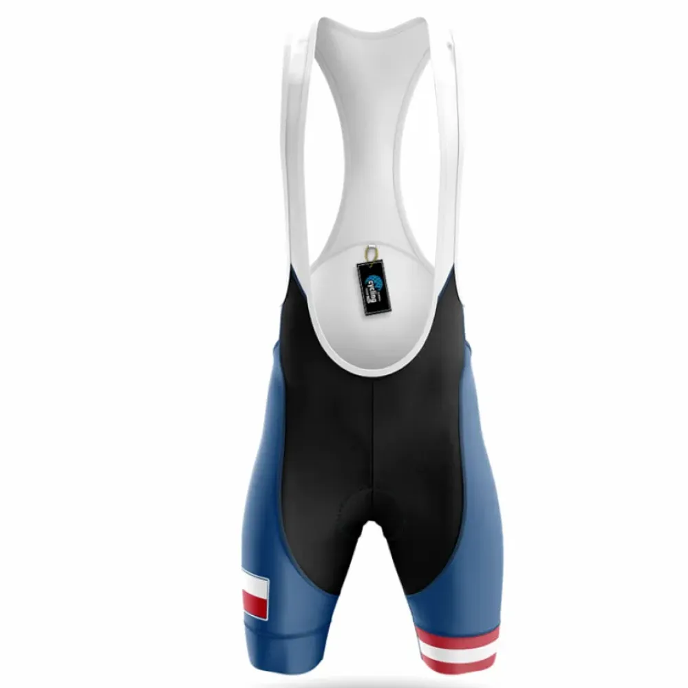 Texas S26 Cycling Bibs Breathable Navy/White/Red