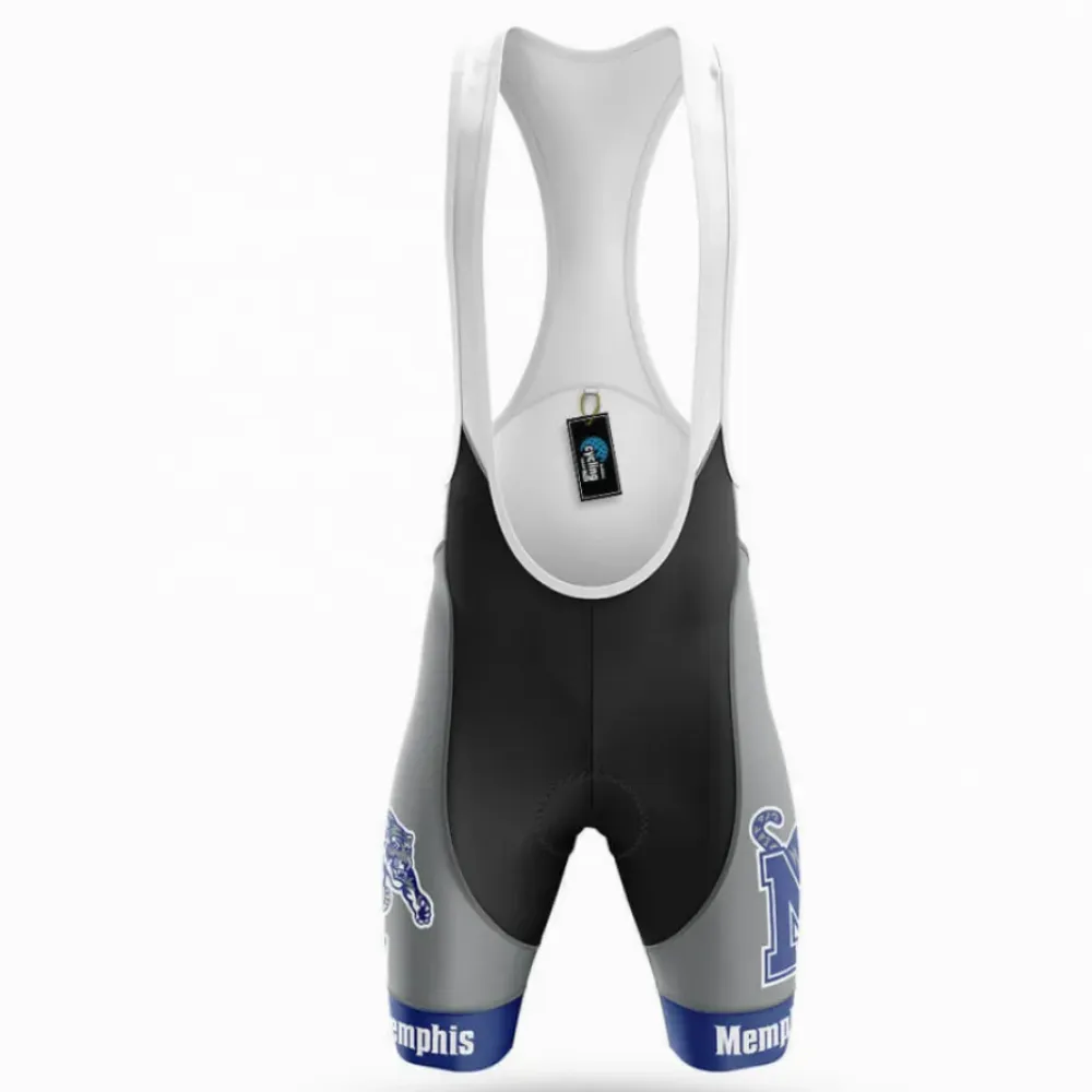 Memphis Cycling Bibs University Gray/Blue/White