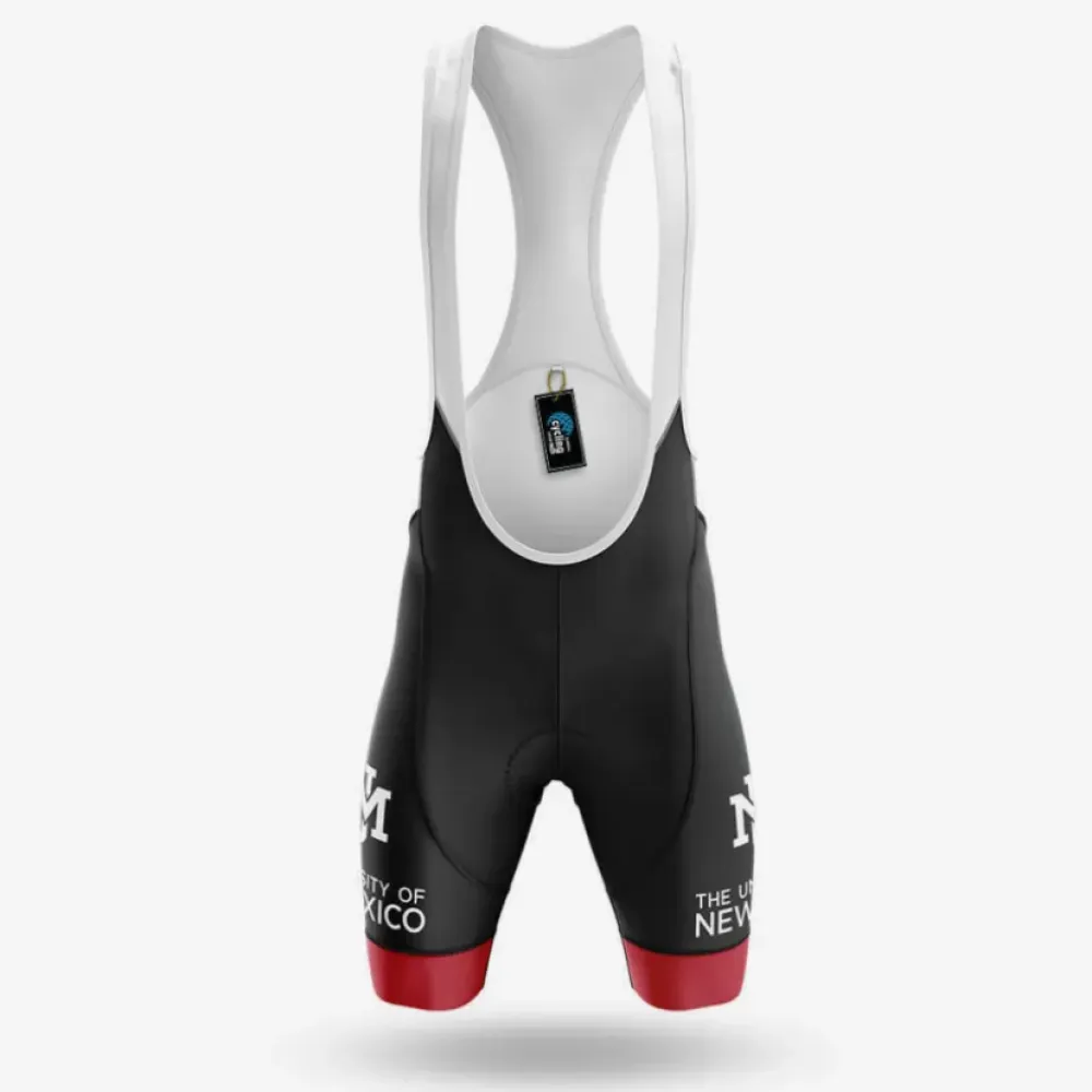 University of New Mexico Cycling Bibs Ver.2 Comfortable Black/Red/White