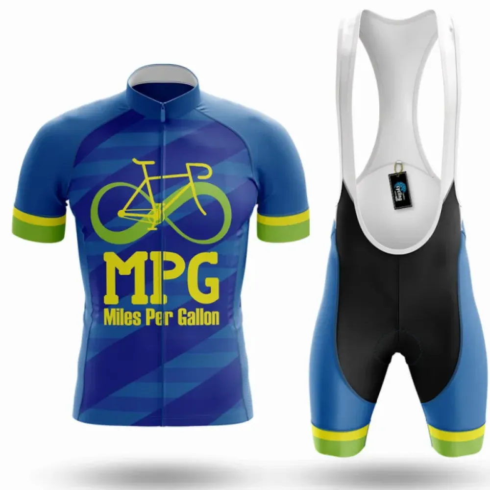 MPG Cycling Kit Performance Blue/Yellow/Black