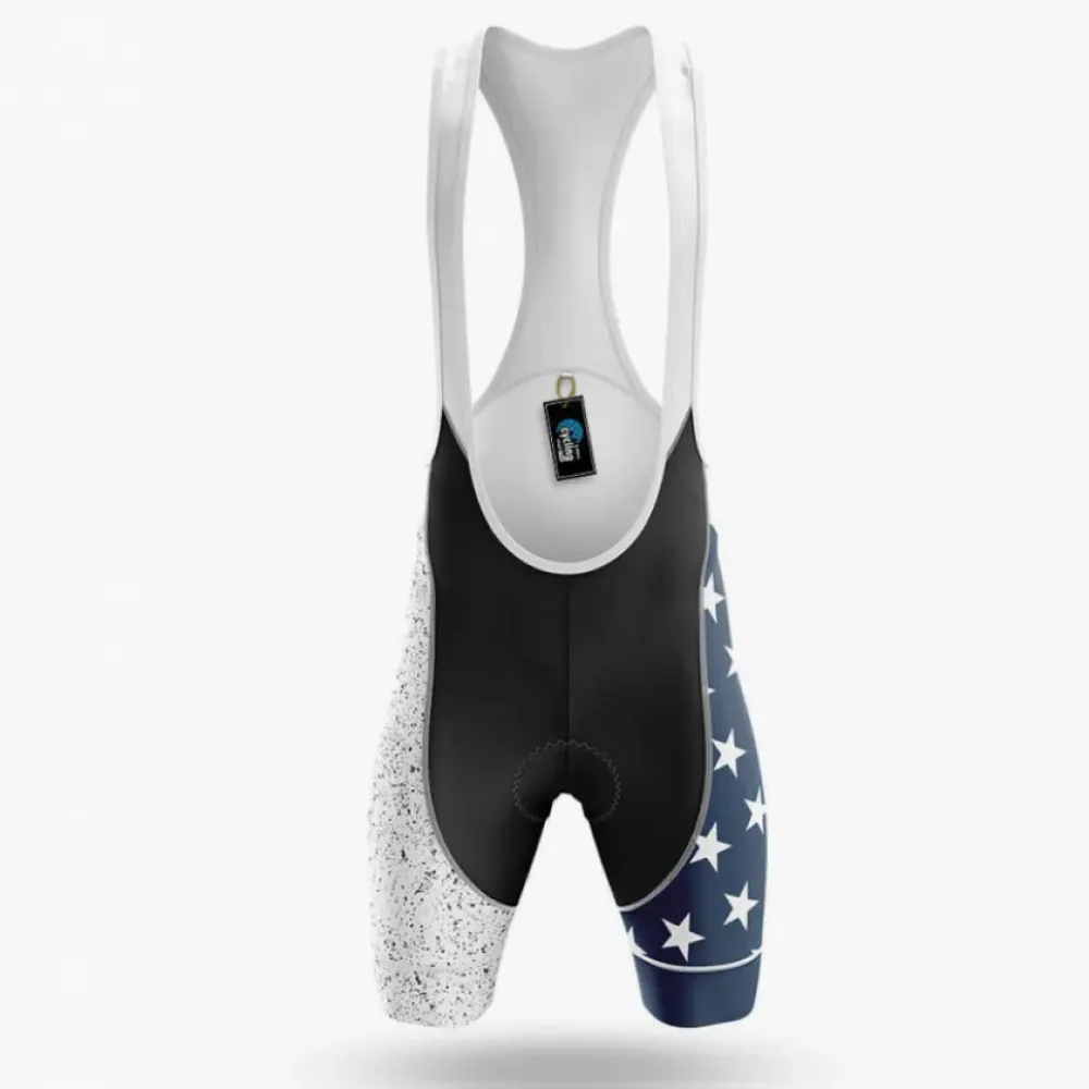 Cycling Bibs American Style Navy/White/Grey