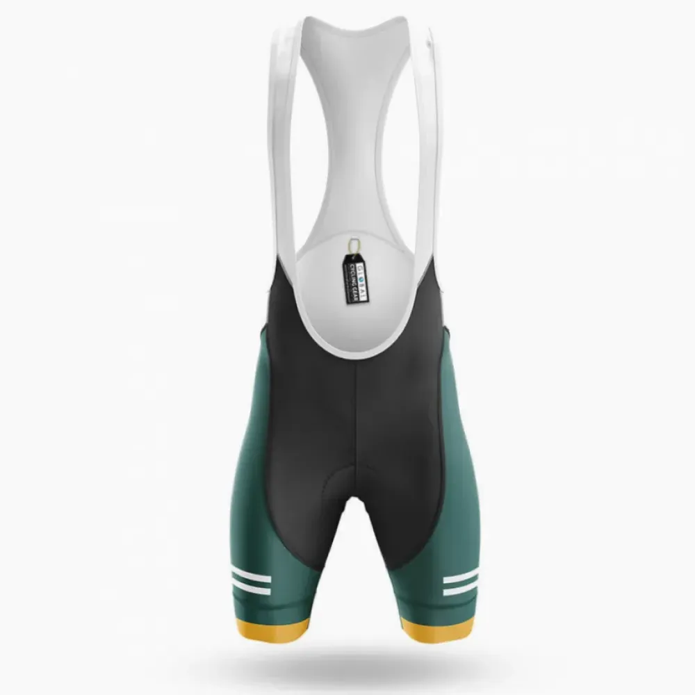 Cycling Gear Ride To Eat Comfortable Green/Yellow/White