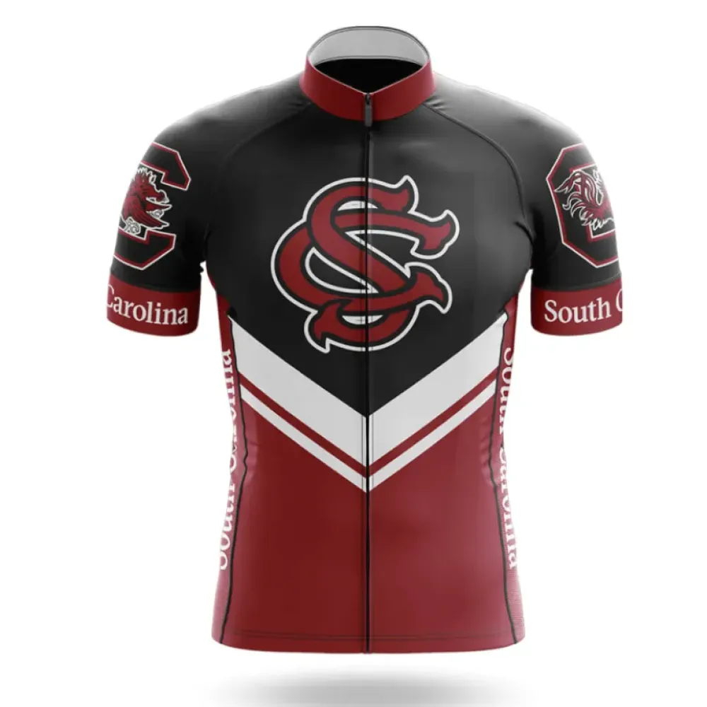 South Carolina Cycling Jersey University Black/Red/White