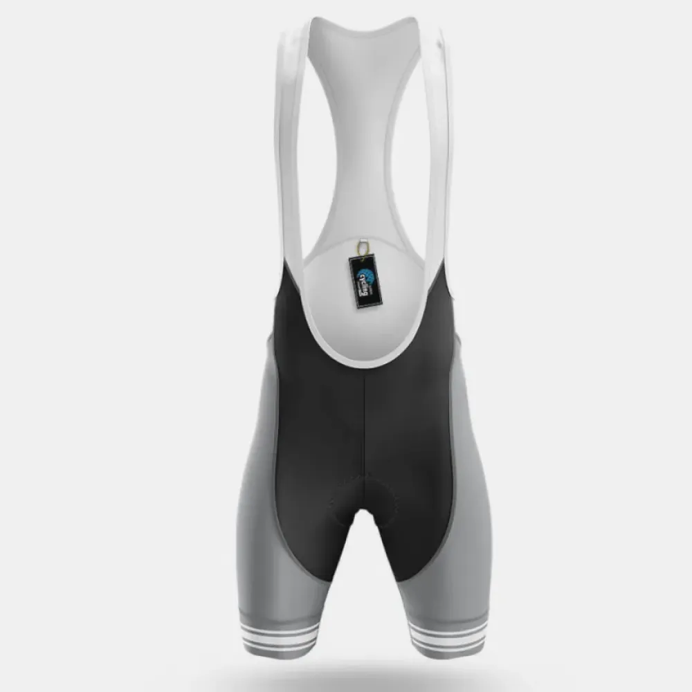 Cycling Bibs AF 1947 Breathable White/Black/Grey
