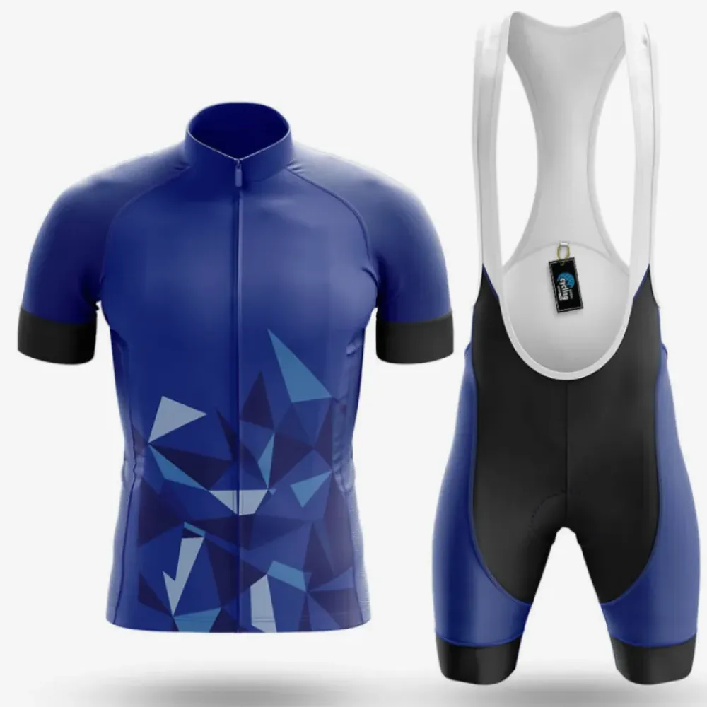 Cycling Kit Sapphire Blue/White/Black