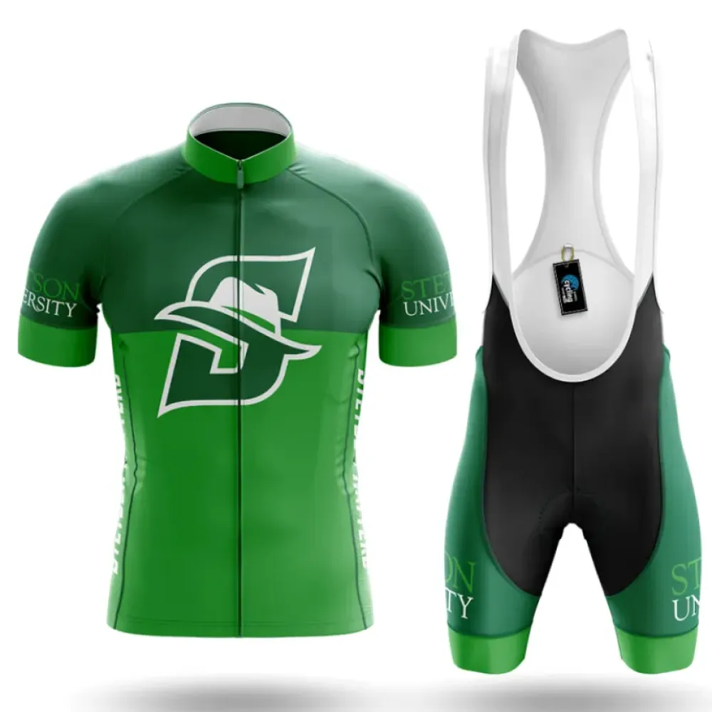 Stetson University Cycling Kit Full Set Ver.2 Green/Black/White