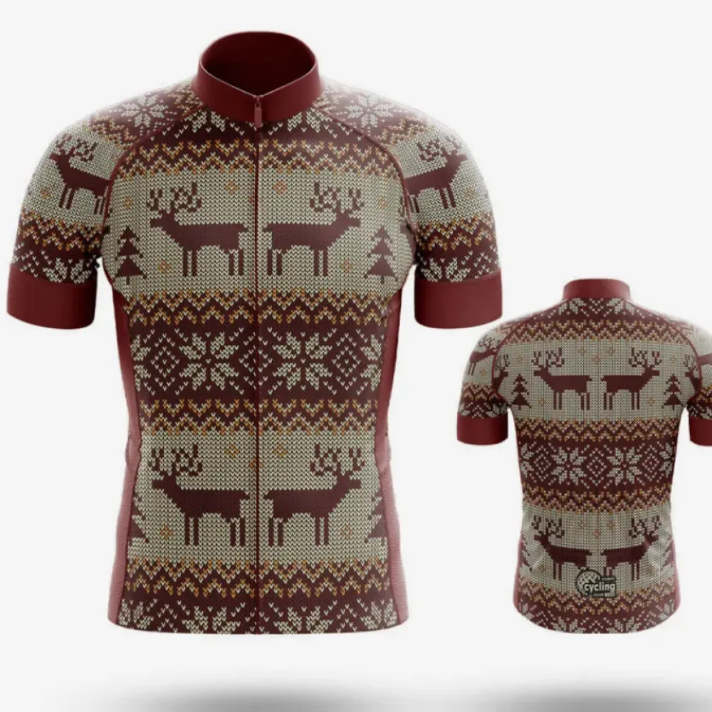 Cycling Kit Deers Brown/Gold/Beige