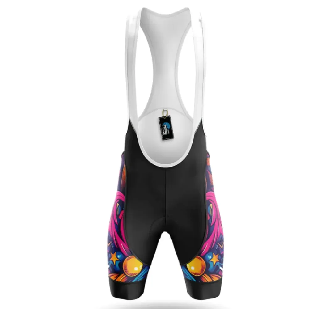 Cycling Bibs Wu Tang Black/Purple/Orange