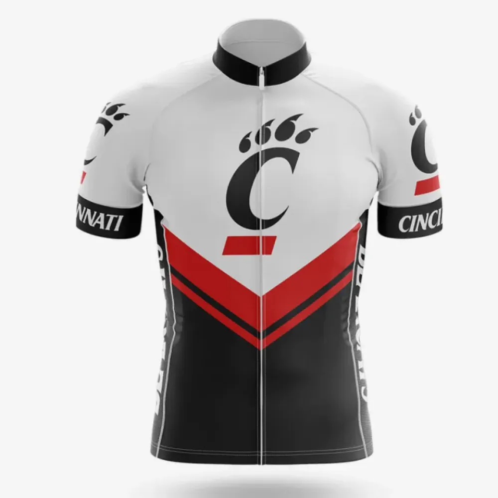 University of Cincinnati Cycling Jersey Ver.3 Cincinnati White/Red/Black