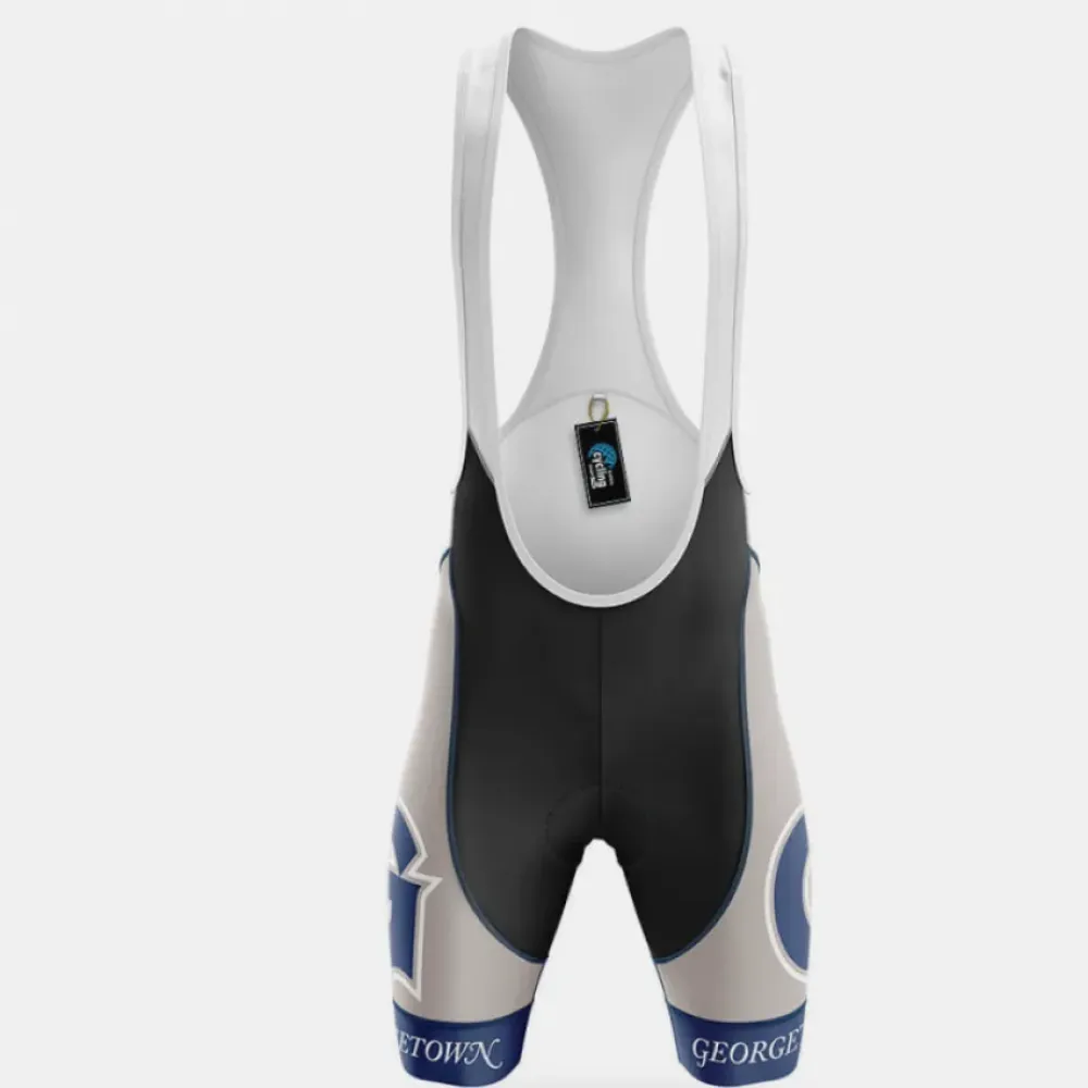 Georgetown University Cycling Bibs Ver.3 Comfortable Navy/White/Grey