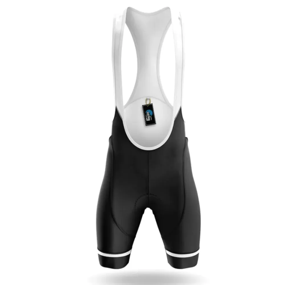 Cycling Bibs Breathable White/Black/Grey