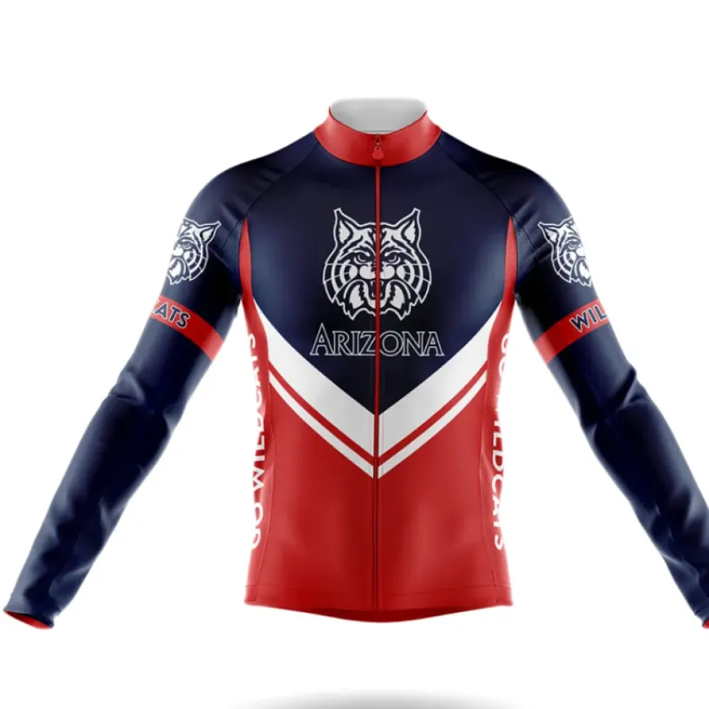 Arizona Wildcats Cycling Jersey Red/White/Blue