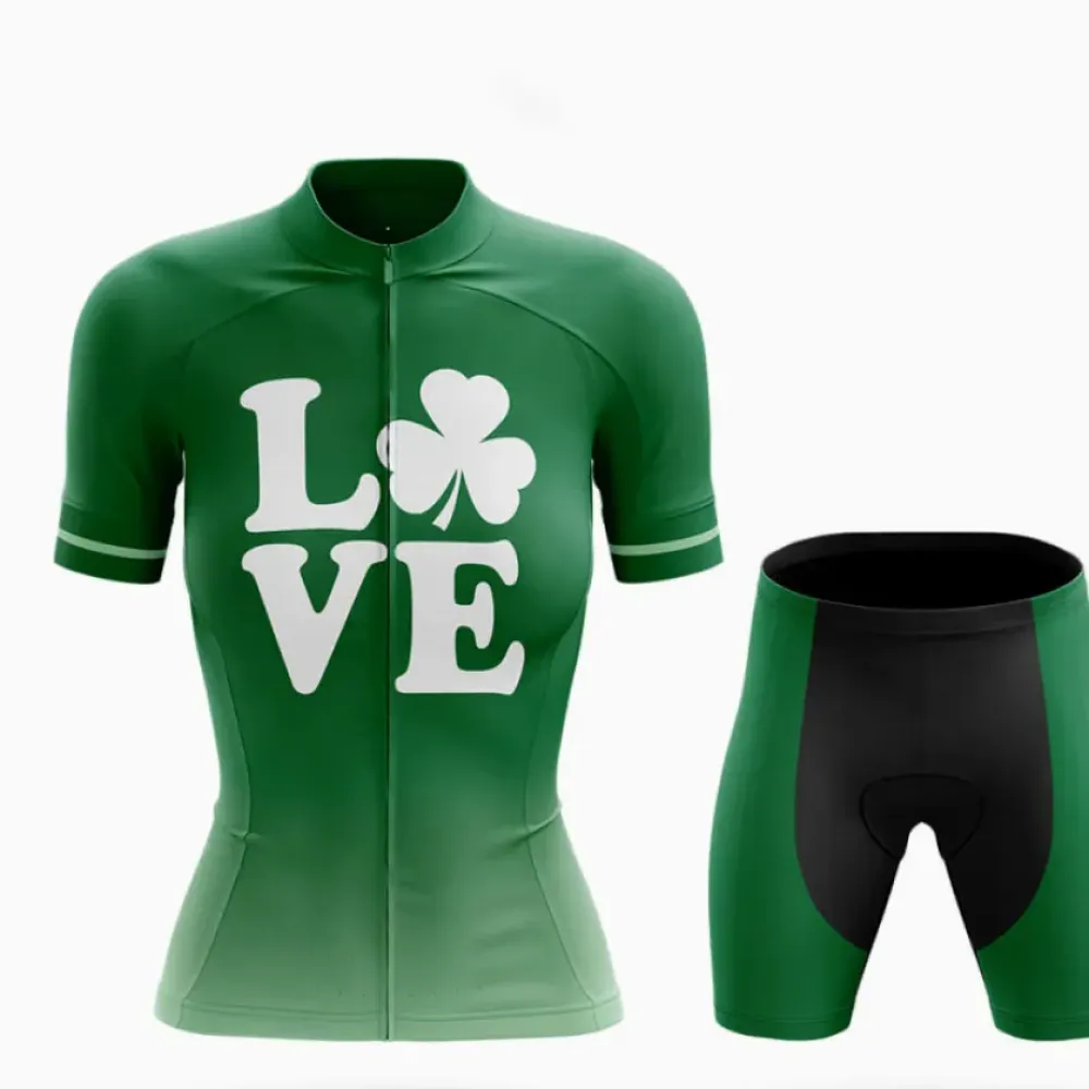 Shamrock Love Love Shamrock Green/Black/White