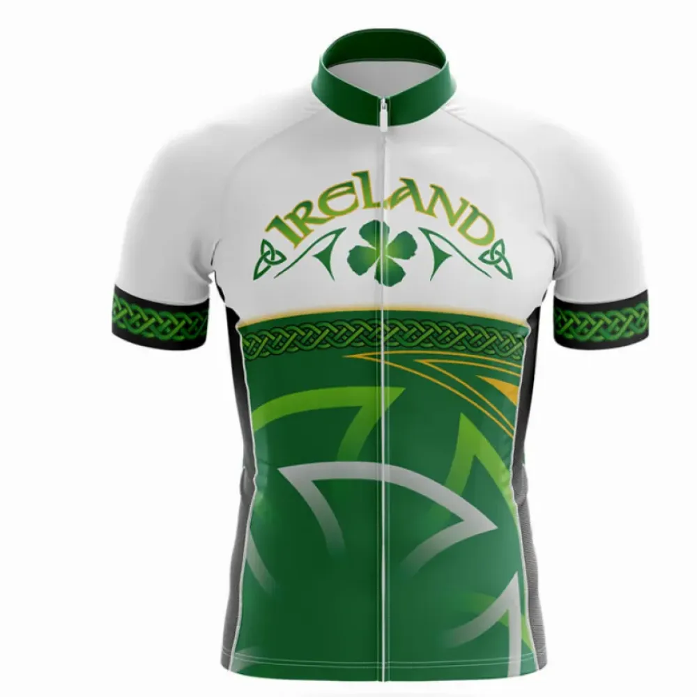 Ireland Love Cycling Jersey White/Green/Black