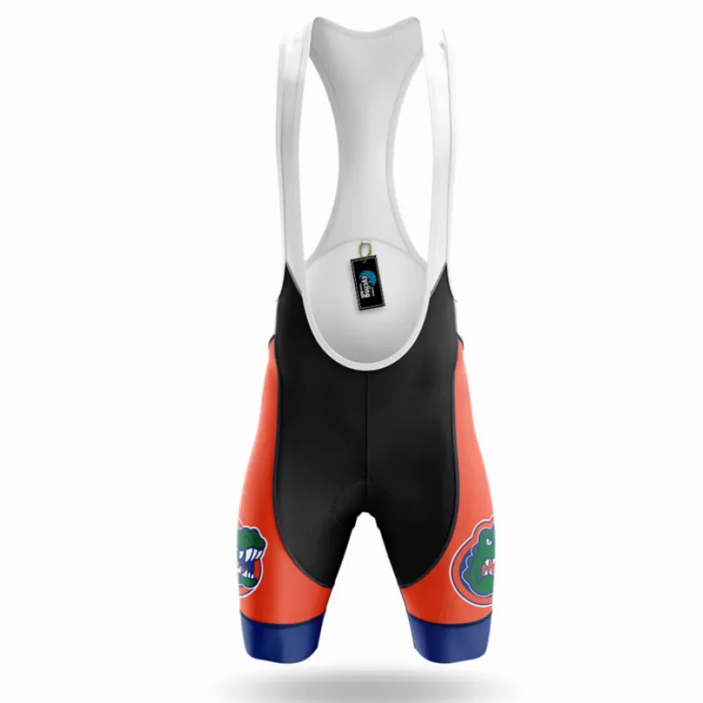 UF Gators Cycling Bibs Comfortable Navy/Orange/White