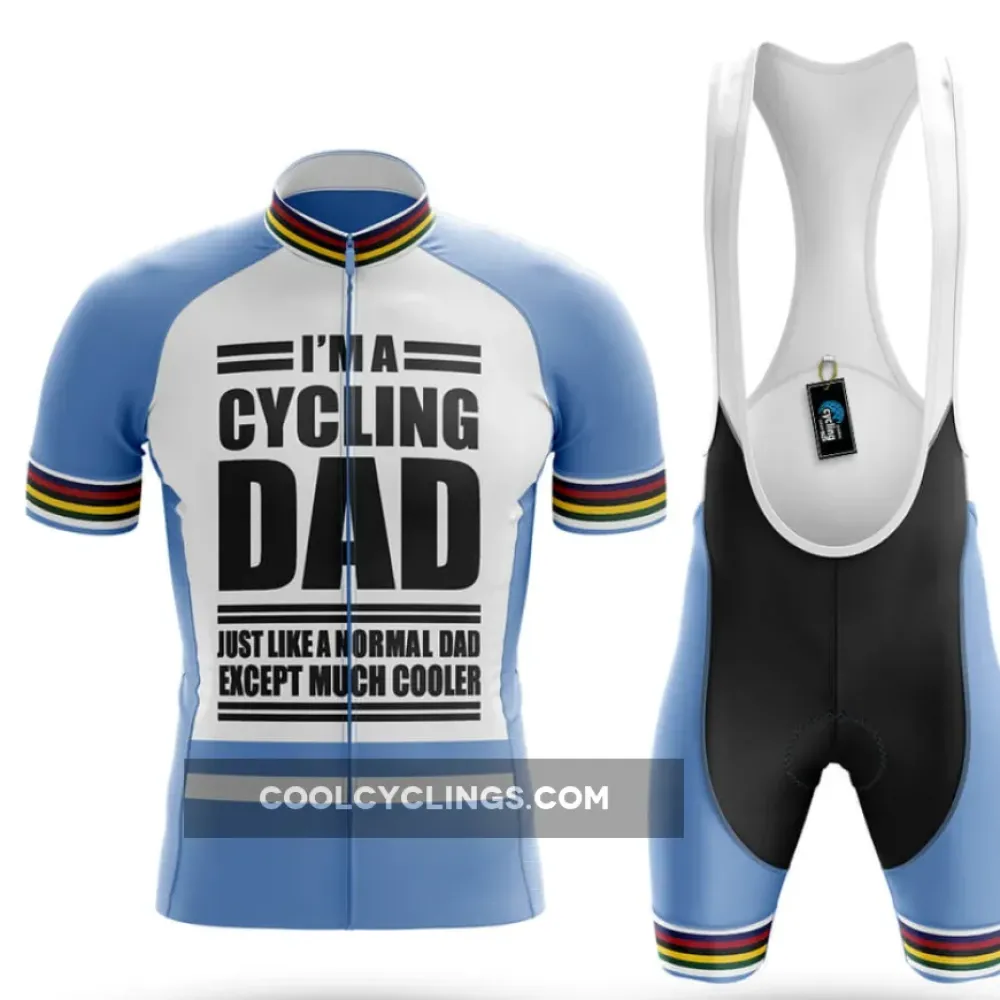 Cycling Dad V5 Cool Light Blue/White/Black