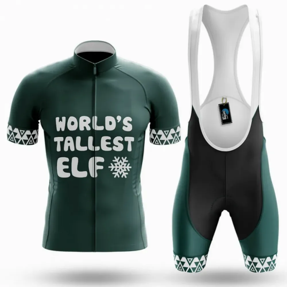 Cycling Kit World's Tallest Elf Green/White/Black