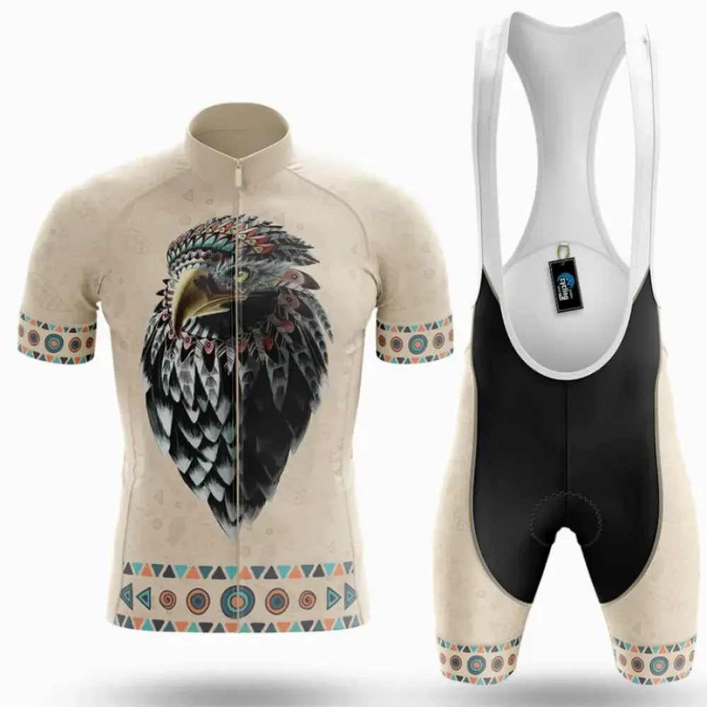 Native Eagle Cycling Kit Full Set Ver.3 Eagle Design Beige/Black/Taupe