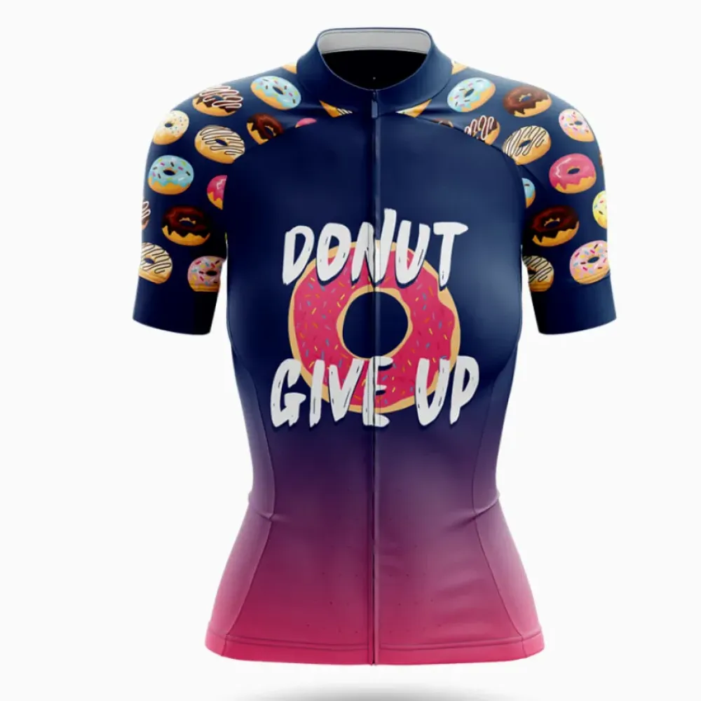 Donut Give Up Jersey Pink/Navy/Gradient