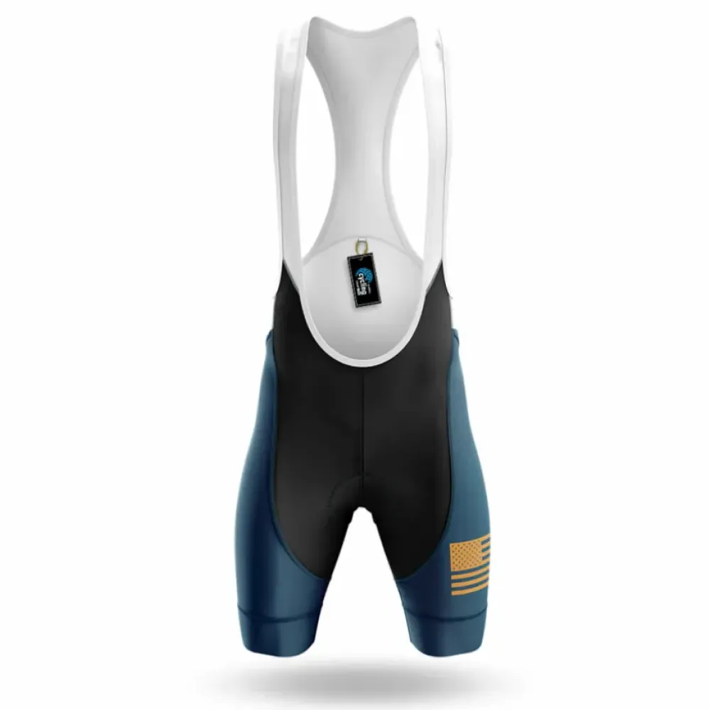 Cycling Bibs America United Navy/White/Gold