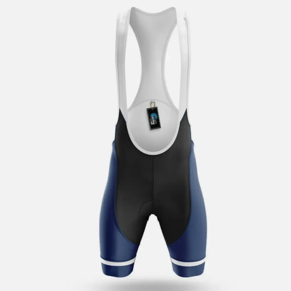 CG Veteran Cycling Bibs Navy/White/Blue