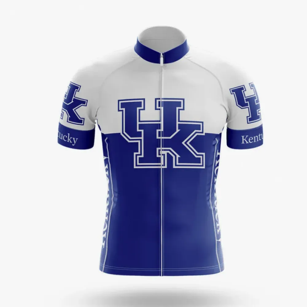 Kentucky Wildcats Cycling Jersey Blue/White/Kingdom