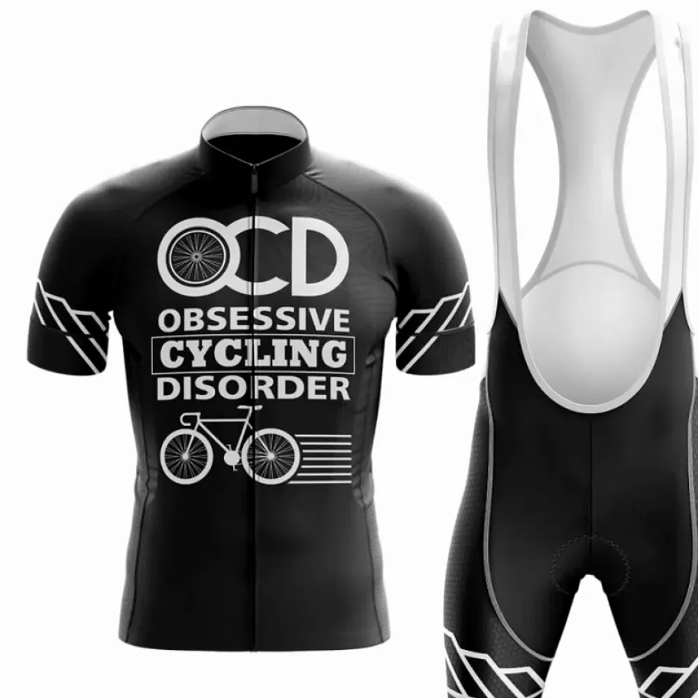 OCD Cycling Kit Full Set Ver.2 Black/White/Grey