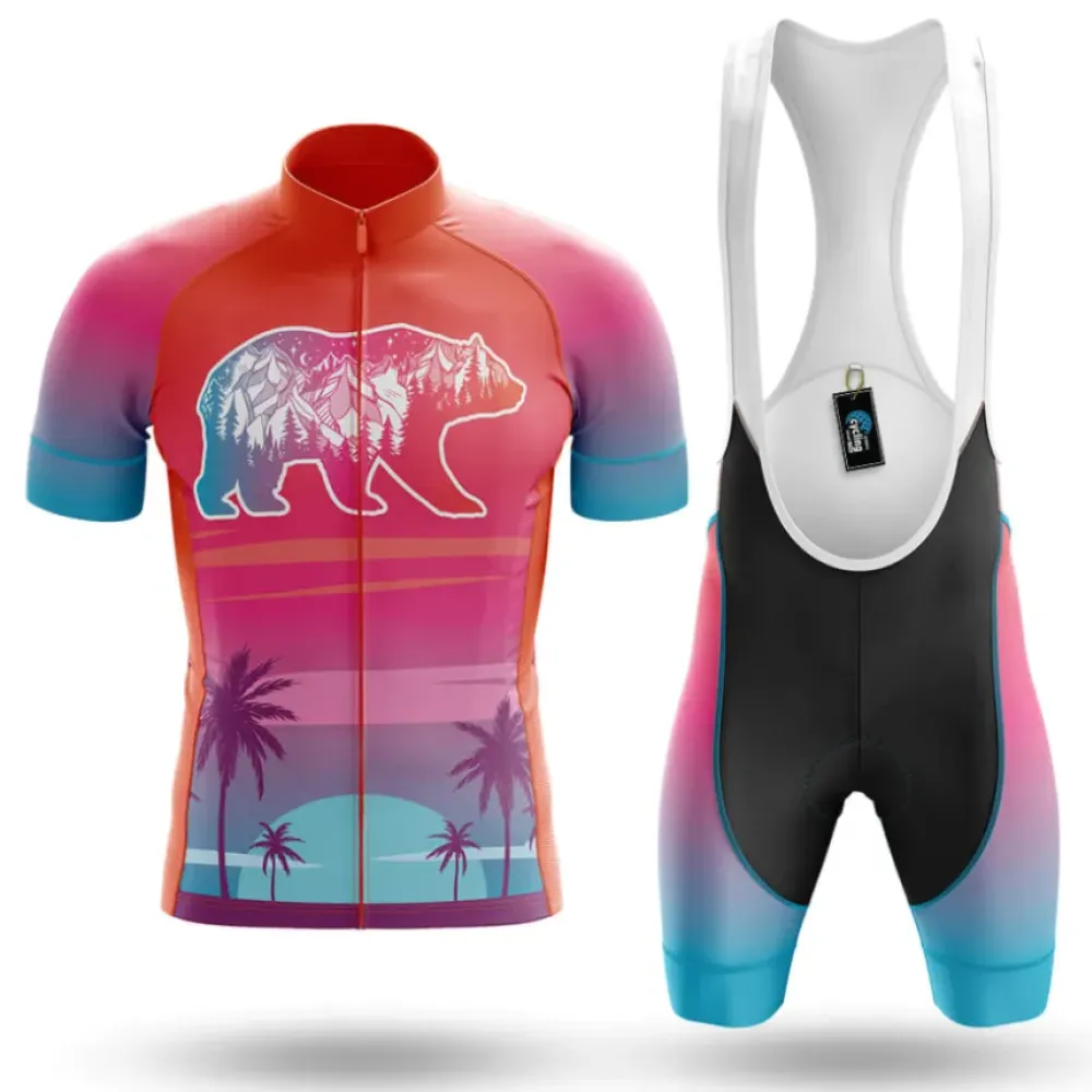 Cycling Kit California Wanderlust Pink/Blue/Purple