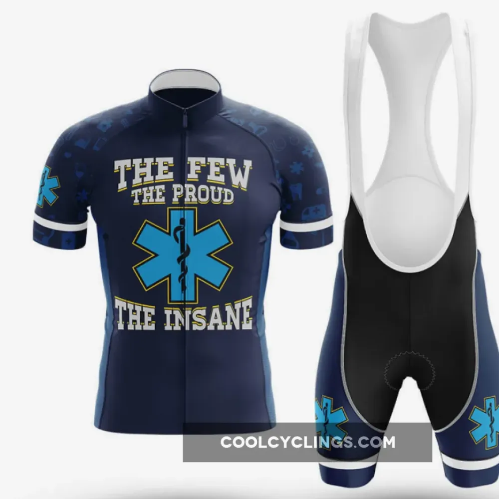 EMS Cycling Kit The Few The Proud Navy/Blue/White
