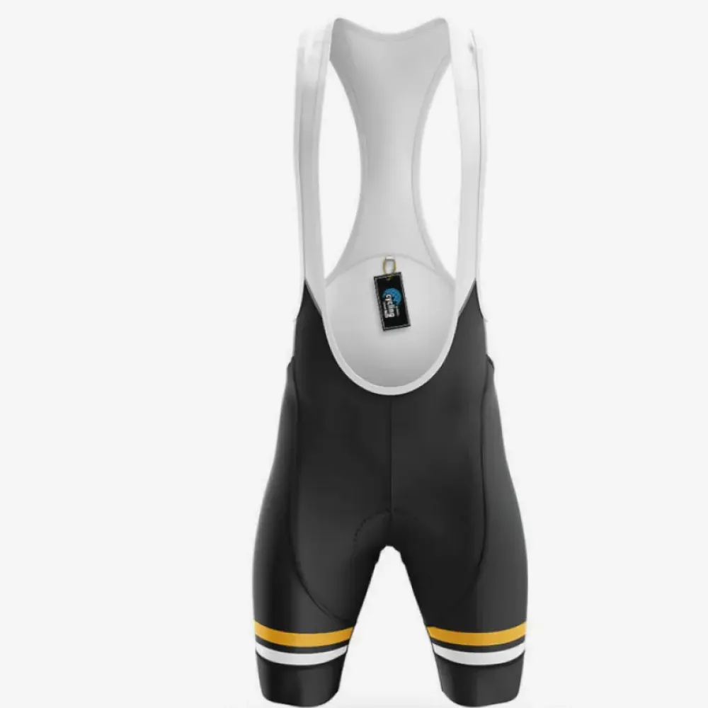 Cycling Bibs Ver.2 Superpower Black/White/Yellow