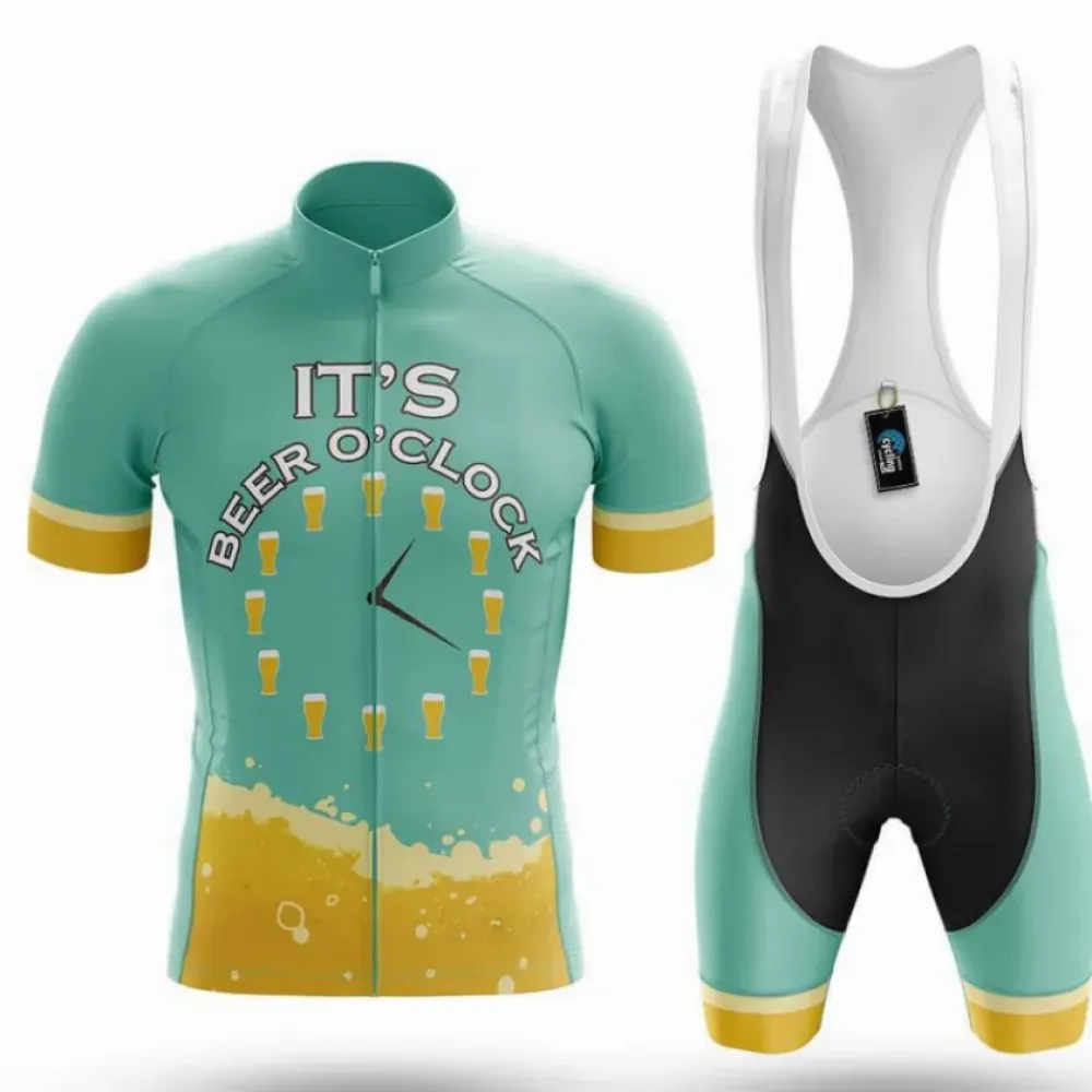 Cycling Kit Beer O'clock Mint/Gold/Black
