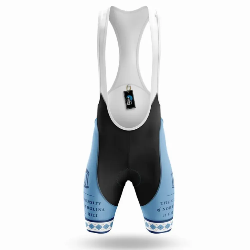 University of North Carolina Cycling Bibs Ver.3 Comfortable Blue/White/Black