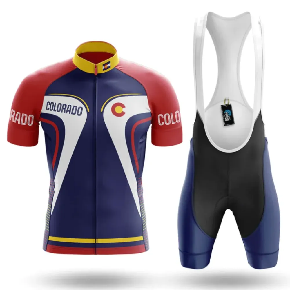 Colorado S5 Cycling Kit Full Set Navy/Red/White
