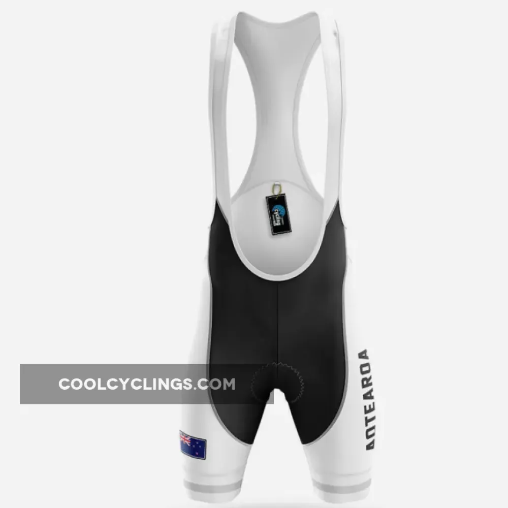 Aotearoa S5 White Cycling Bibs