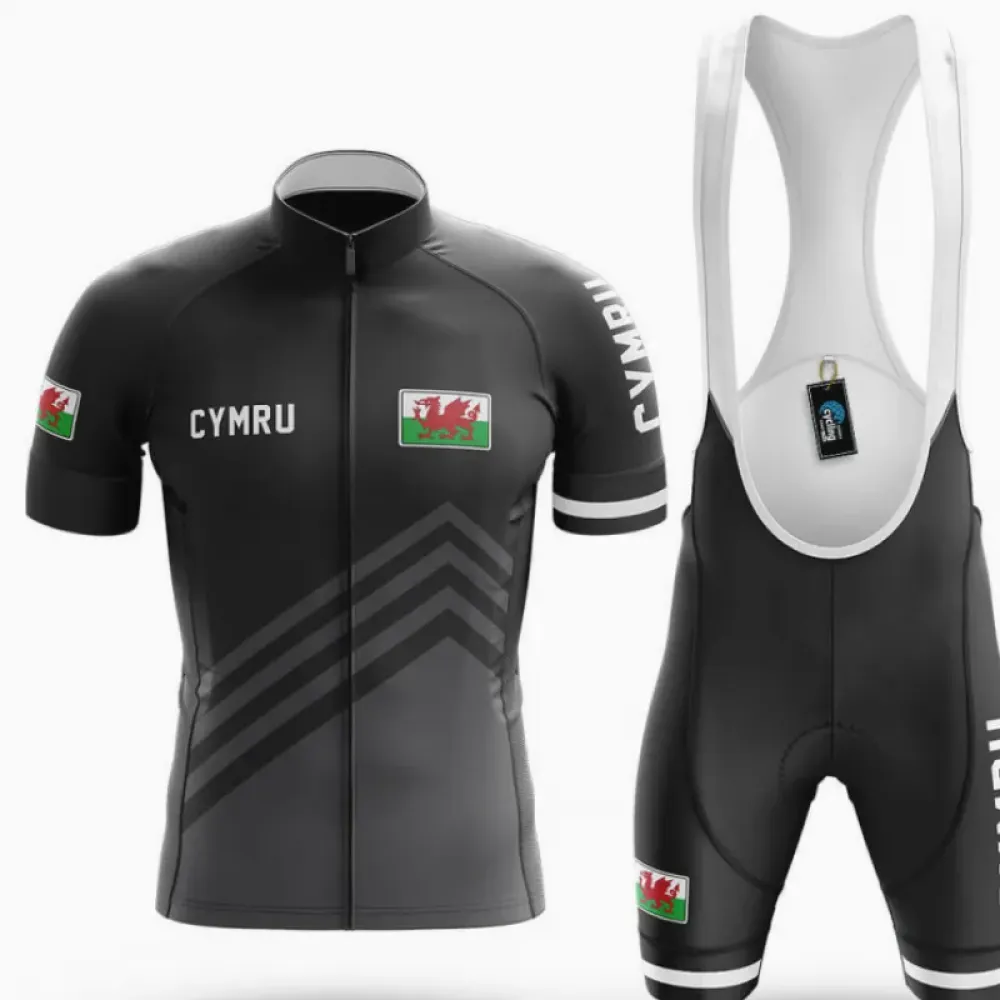 Cycling Kit S5 Black/White/Grey