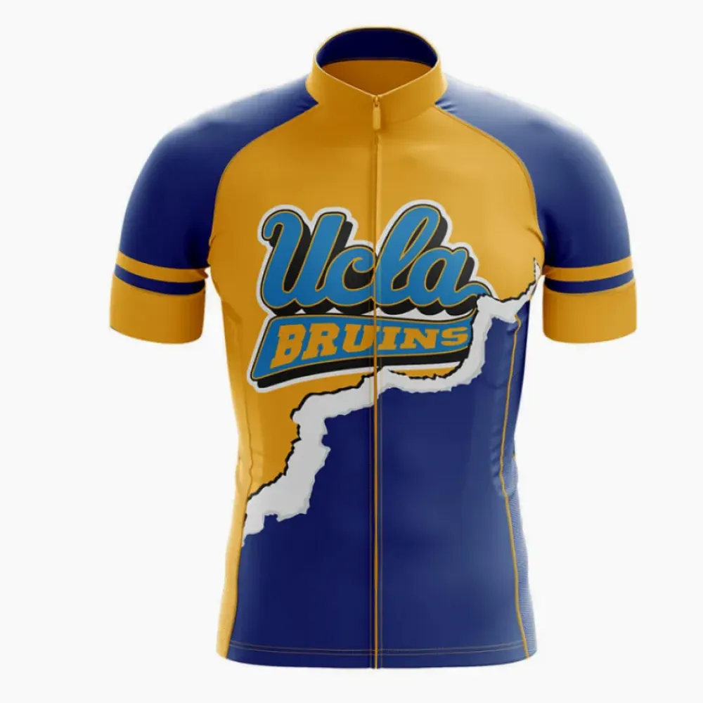 UCLA Cycling Jersey University of California LA Blue/Gold/White