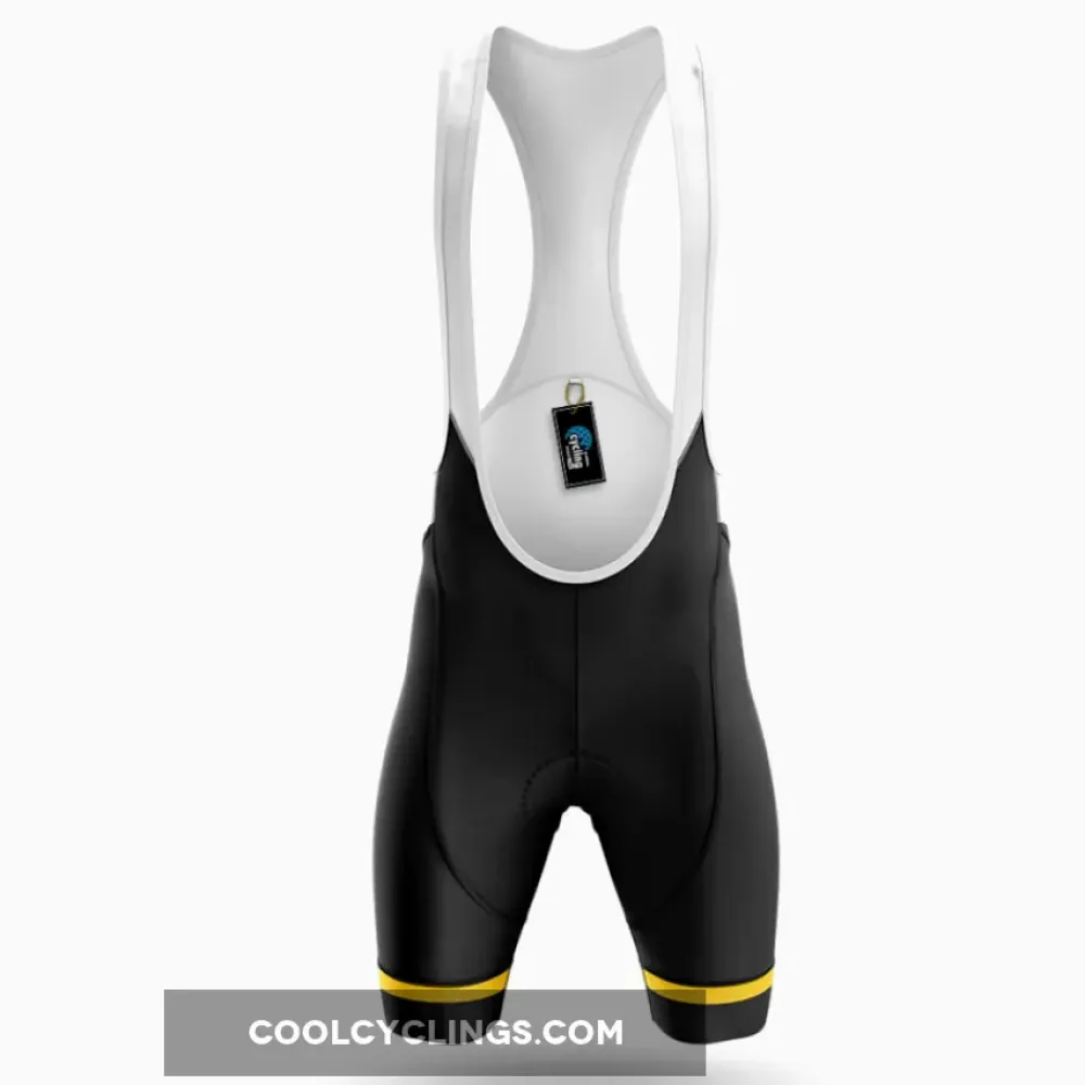 Cycling Bibs US AM Veteran White/Black/Yellow