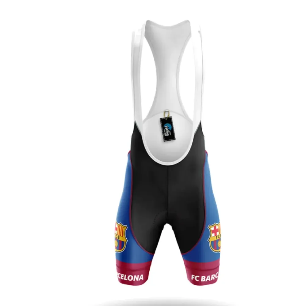 Barcelona Cycling Bibs Blaugrana Blue/Red/Black
