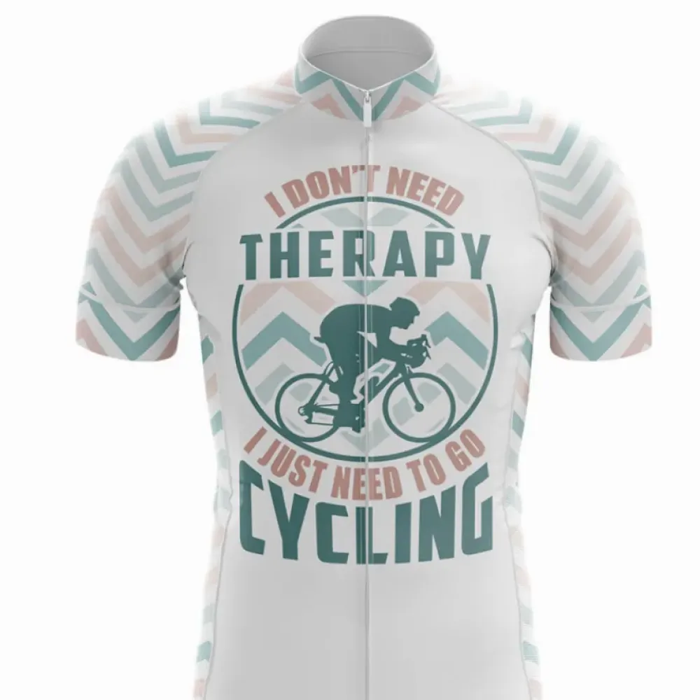 Therapy V7 Cycling Jersey White/Green/Pink
