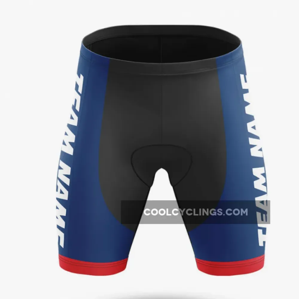 Custom Team Name M25 Women's Cycling Blue/Red/Black