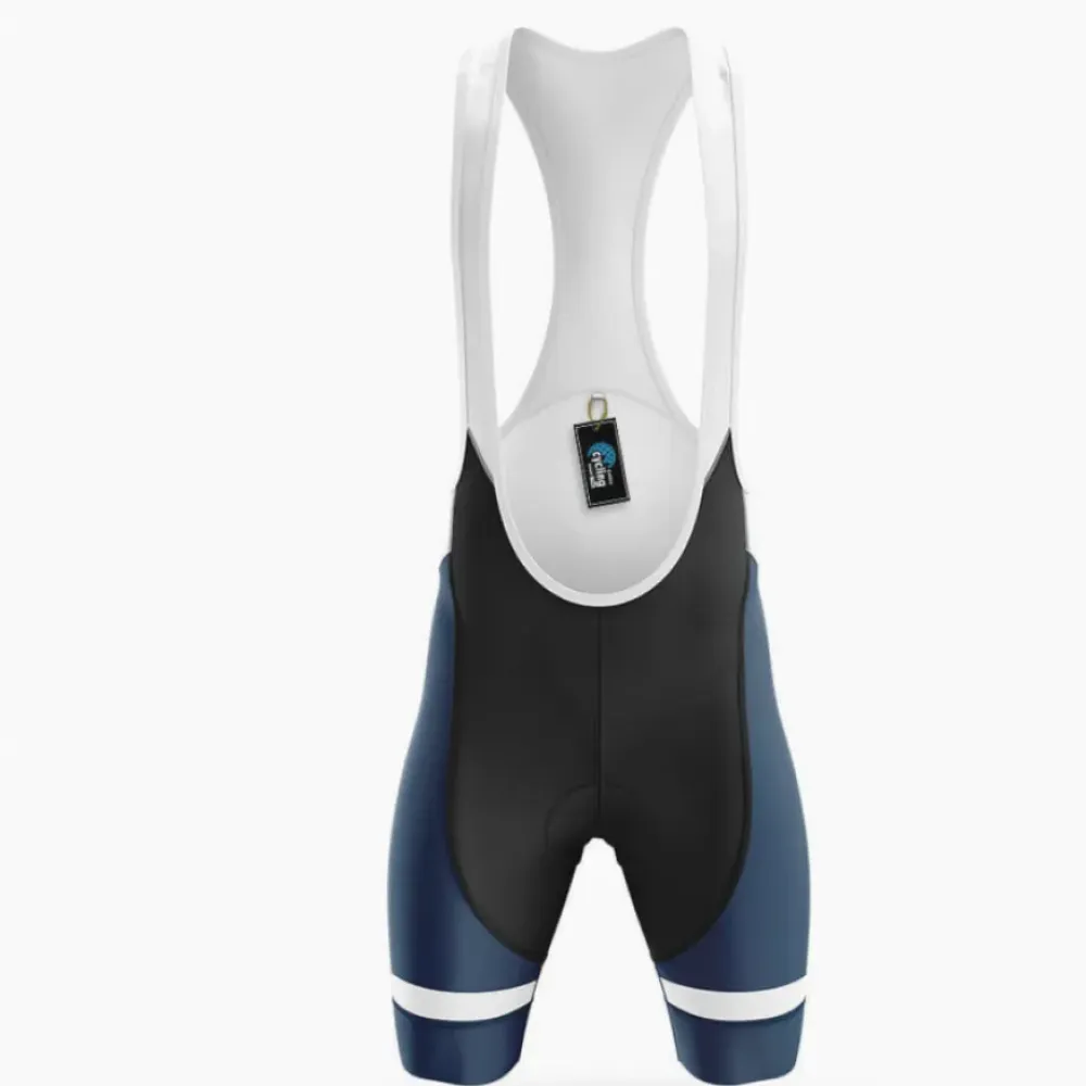 WTF Cycling Bibs Ver.2 Breathable Navy/White/Blue