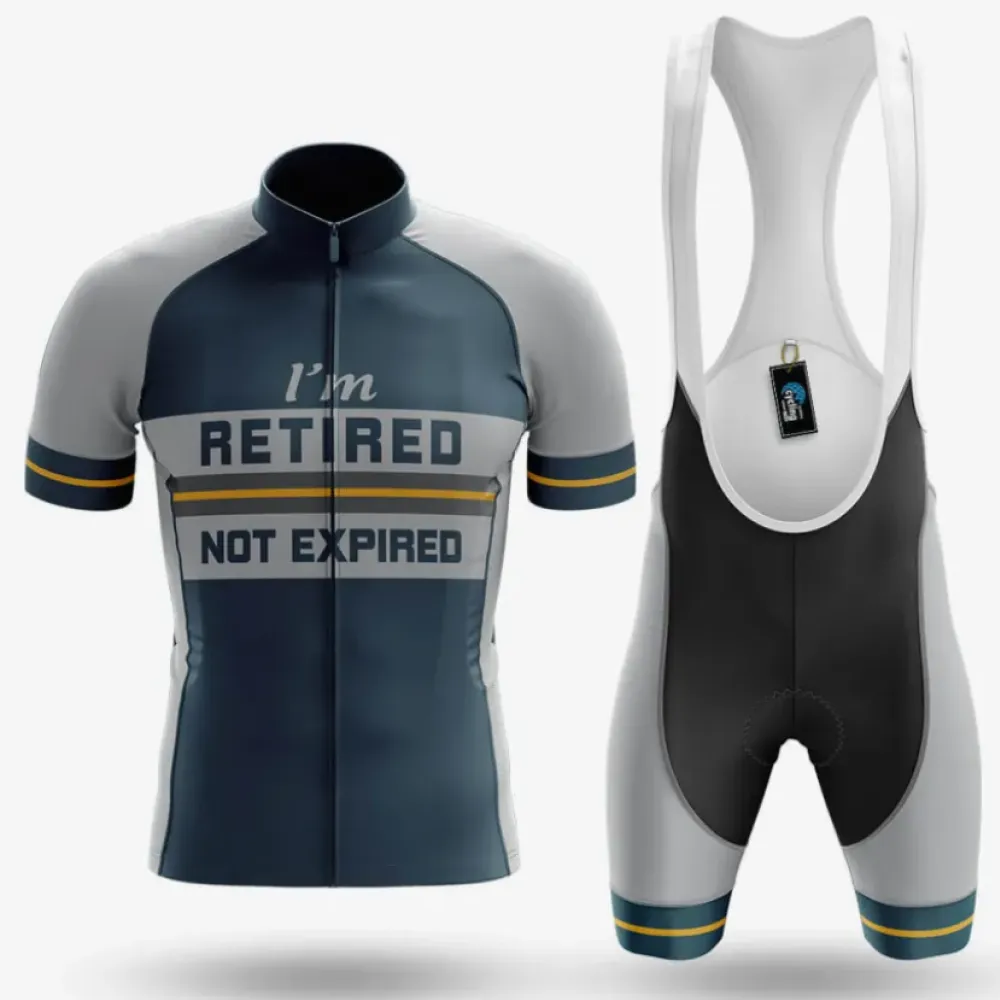 Cycling Kit Retired Not Expired Navy/Grey/White