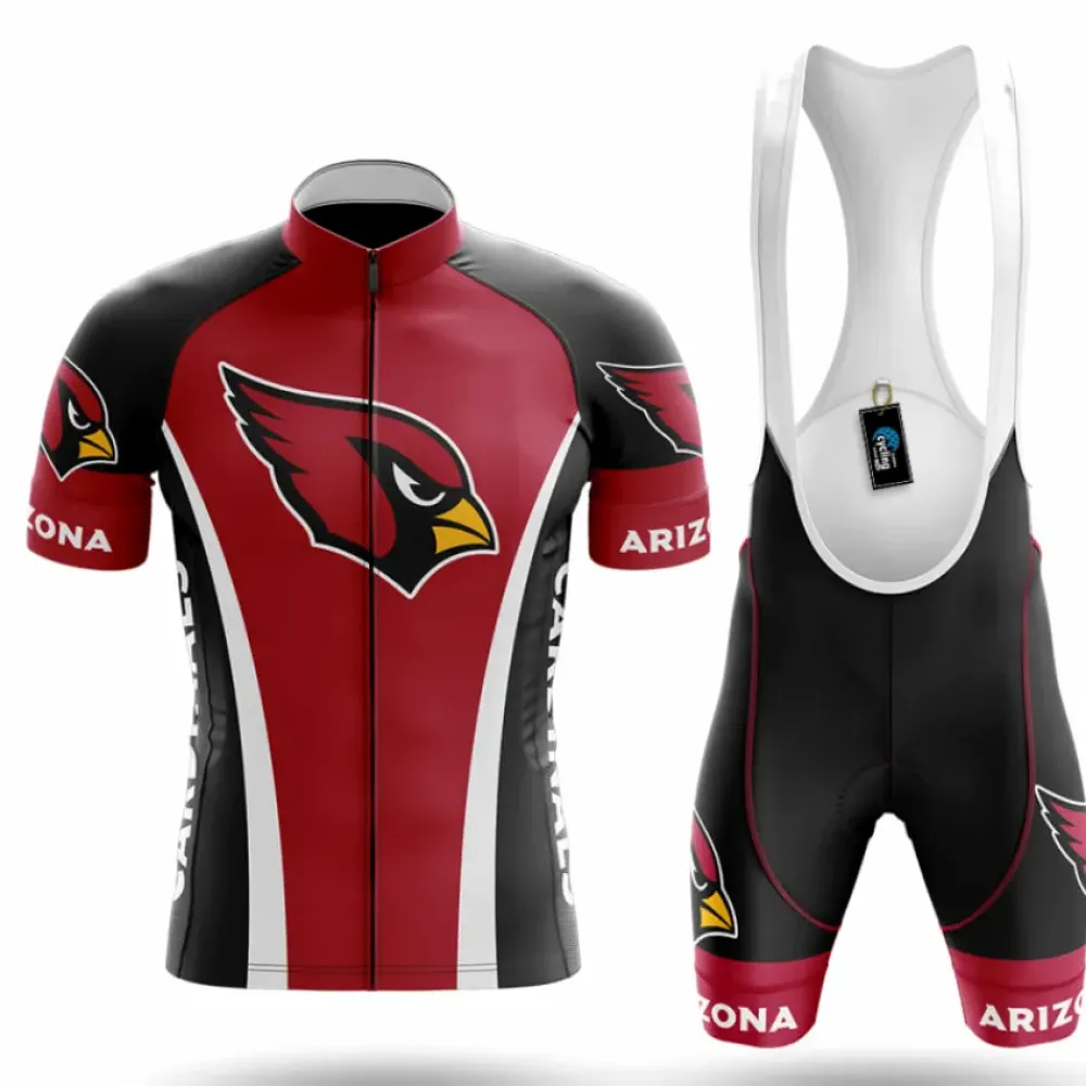 Arizona Cardinals Cycling Kit Full Set Red/Black/White