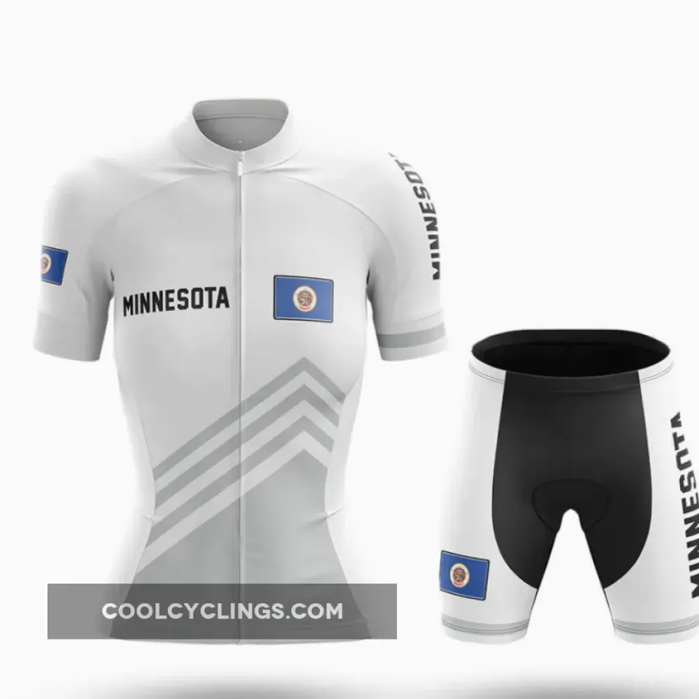 Minnesota S4 White Cycling Kit Full Set