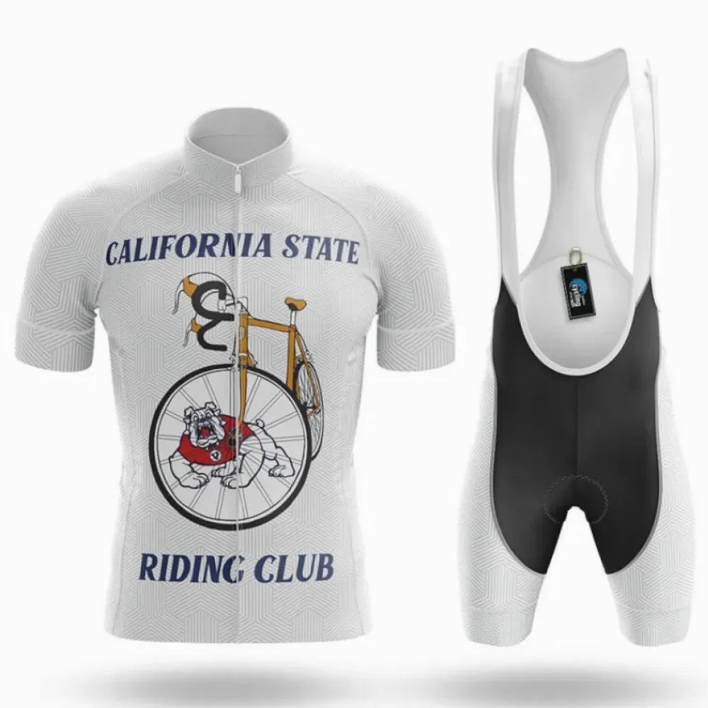 California State Classic Riding Club Kit White/Black/Grey