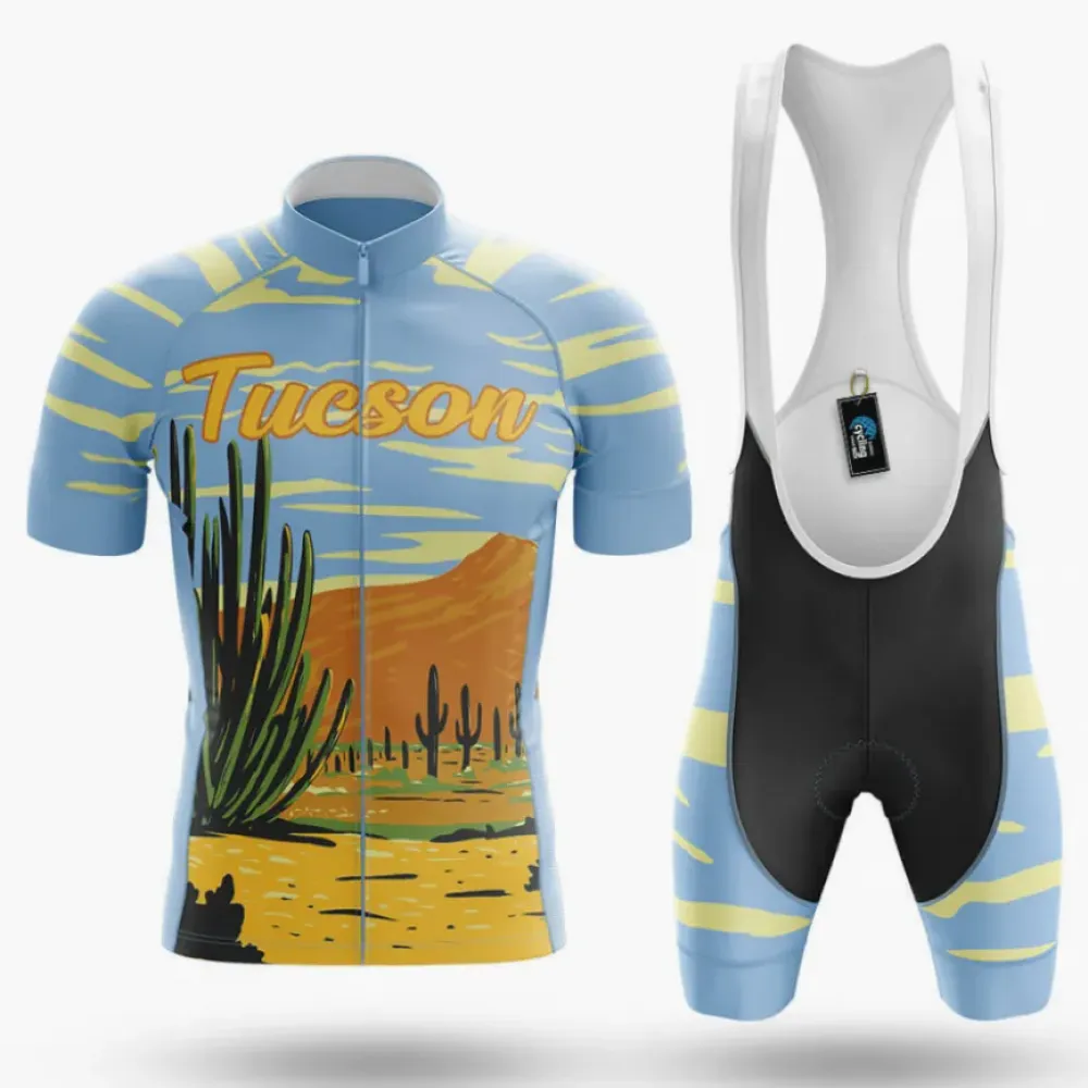 Cycling Tucson AZ Kit Desert Blue/Yellow/Black