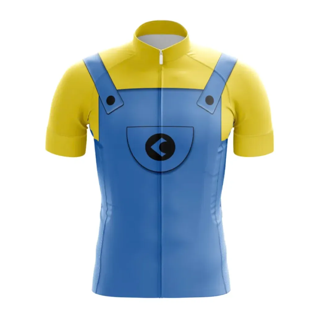 Specialized Minion Cycling Jersey Yellow/Blue/Grey