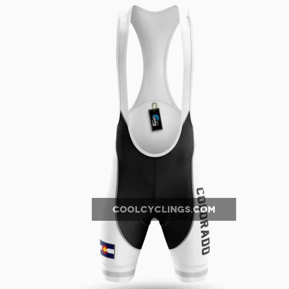 Colorado S4 Cycling Bibs White/Black/Grey