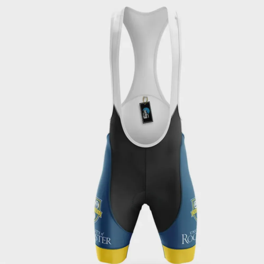 University of Rochester Cycling Bibs Ver.2 Comfortable Navy/Yellow/White